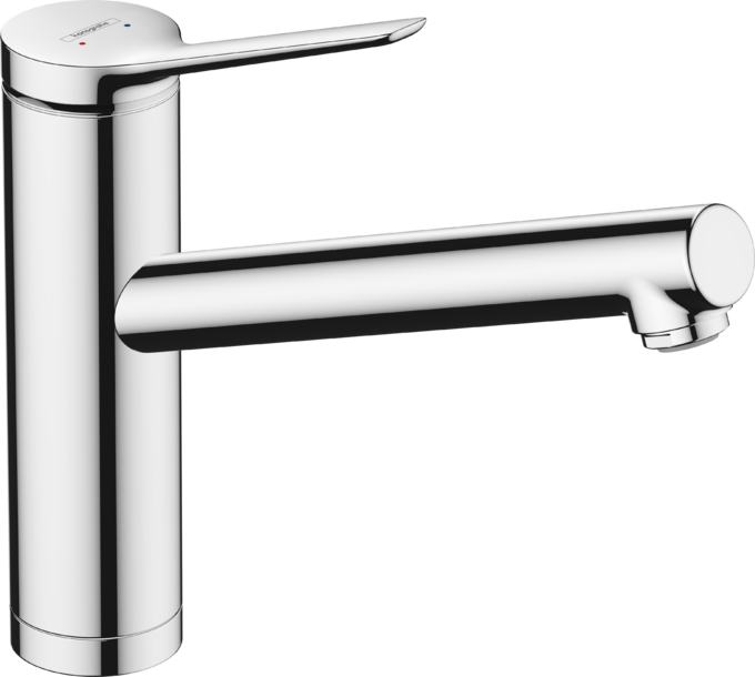 Смеситель однорычажный для кухни для установки напротив окна HANSGROHE ZESIS M33 2 JET 74805000 160 мм, хром