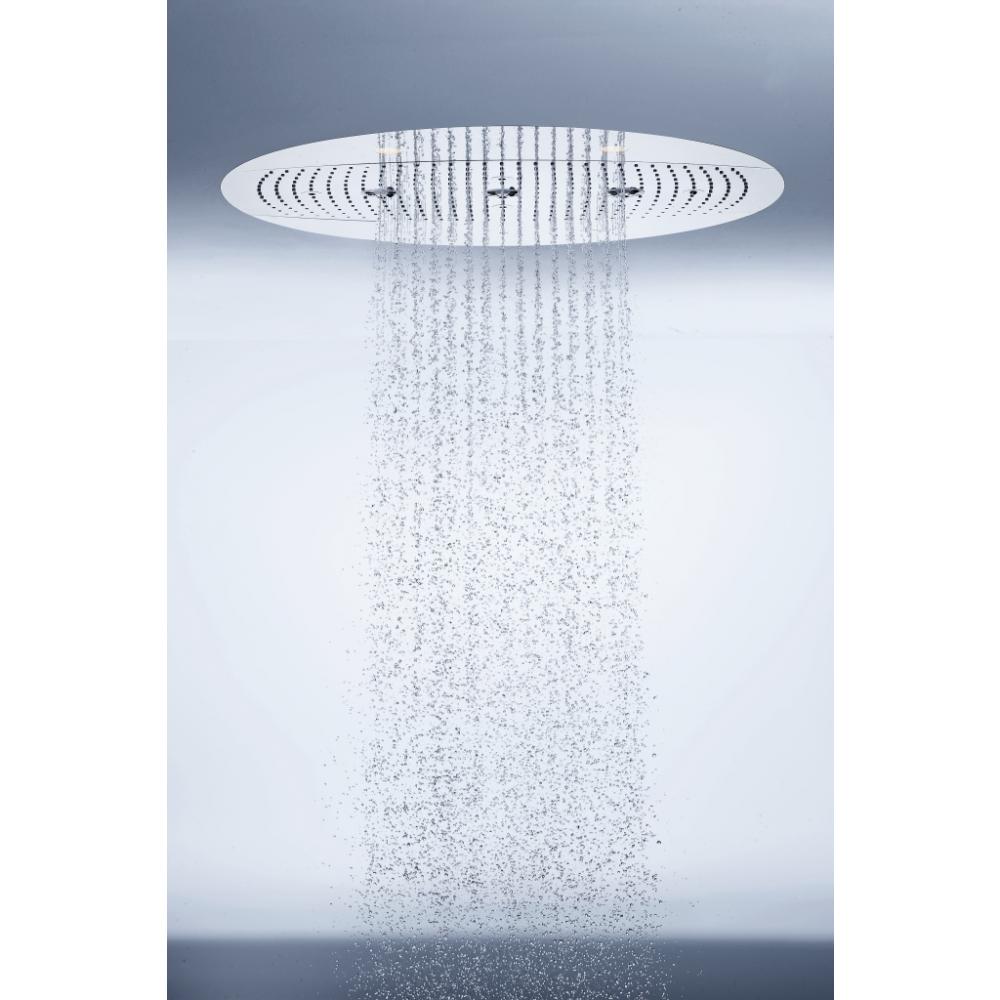 Верхний душ с подсветкой и термостатом Hansgrohe Raindance Rainmaker 28404000 Хром