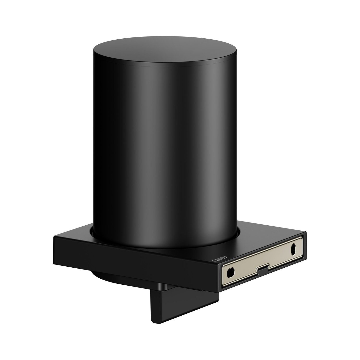 Дозатор жидкого мыла с колбой KEUCO Edition 11 арт. 11152 379000, цвет Черный матовый