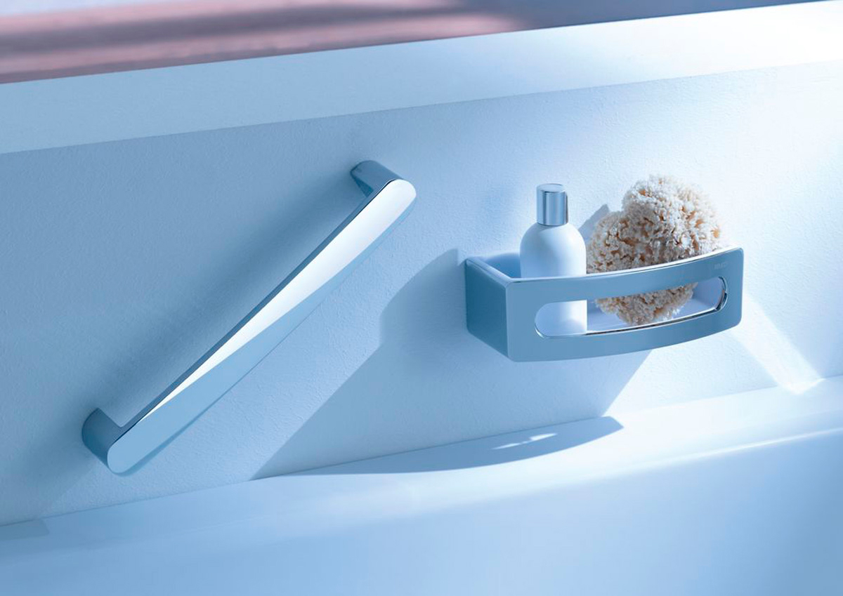 Полка для душа (корзина) Keuco Elegance New 11658 010001 хром, антрацит