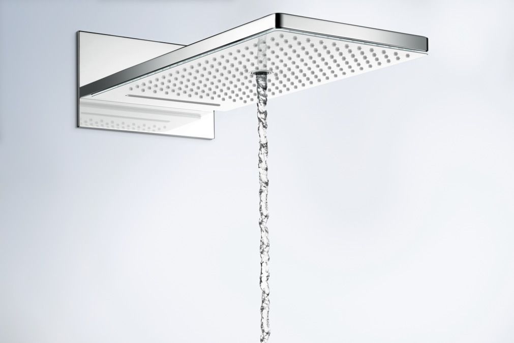 Верхний душ настенный Hansgrohe Rainmaker Select 24001600 Хром/Чёрный