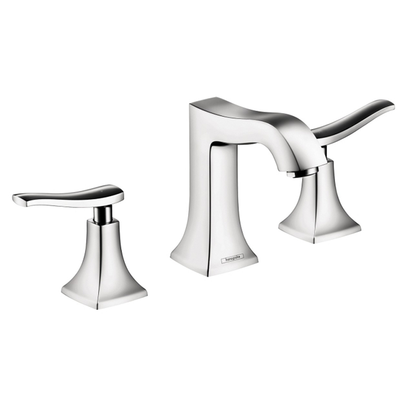 Смеситель для раковины на 3 отверстия Hansgrohe Metris Classic 31073000 Хром
