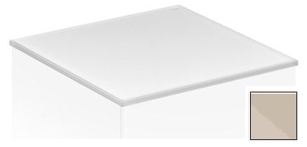 Декоративная верхняя крышка из кристаллина для боковой тумбы KEUCO EDITION 11 31322 189001 Кашемир глянцевый