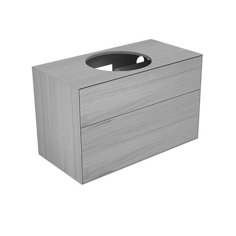 Тумба под умывальник Keuco Edition Lignatur 33371 800022 1050x650x535 мм фасад орех, корпус орех