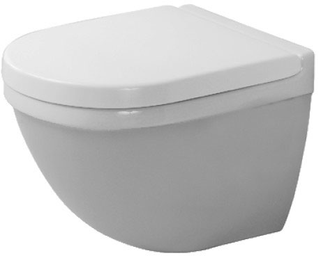 Подвесной унитаз Duravit Starck 3 2227090000 48 см белый