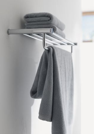 Полка для полотенец Duravit D-Code 0099251000  хром