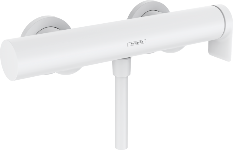 Смеситель для душа однорычажный HANSGROHE Vivenis 75620700 внешнего монтажа, белый матовый