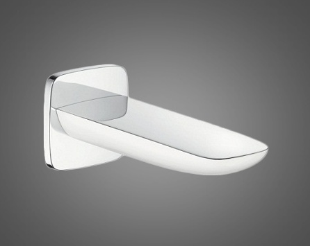 Излив для ванны Hansgrohe Puravida 15412400 белый/хром