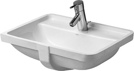 Раковина встраиваемая снизу Duravit Strack 3 0302490000 525х40 см