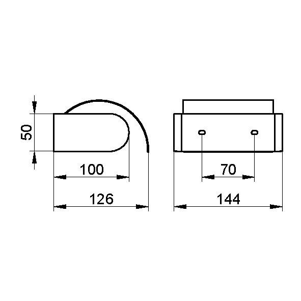 Держатель туалетной бумаги Keuco Edition 300 30060 010000  хром