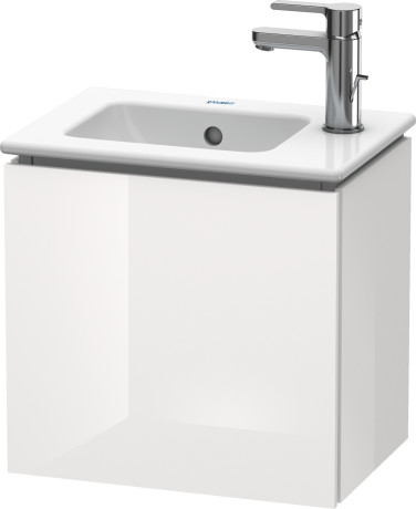 Тумба подвесная под раковину Duravit L-Cube LC6272R2222 белый глянцевый