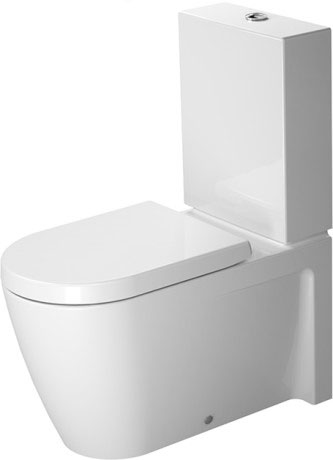 Напольный комбинированный унитаз Duravit Starck 2 2129090000 белый