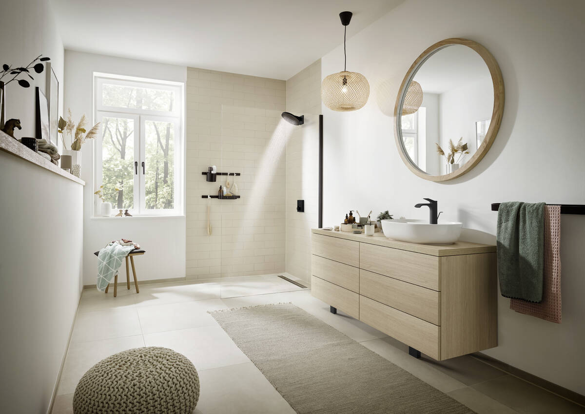 Корзинка для хранения HANSGROHE WallStoris 27913670 Матовый чёрный