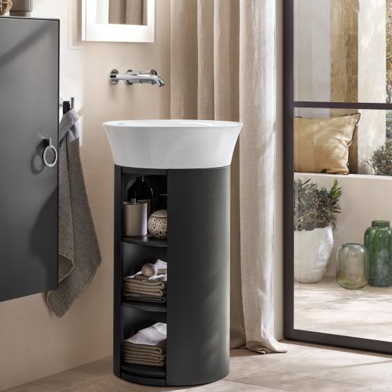 Однорычажный смеситель для раковины Duravit White Tulip WT1070004010 для скрытого монтажа, хром
