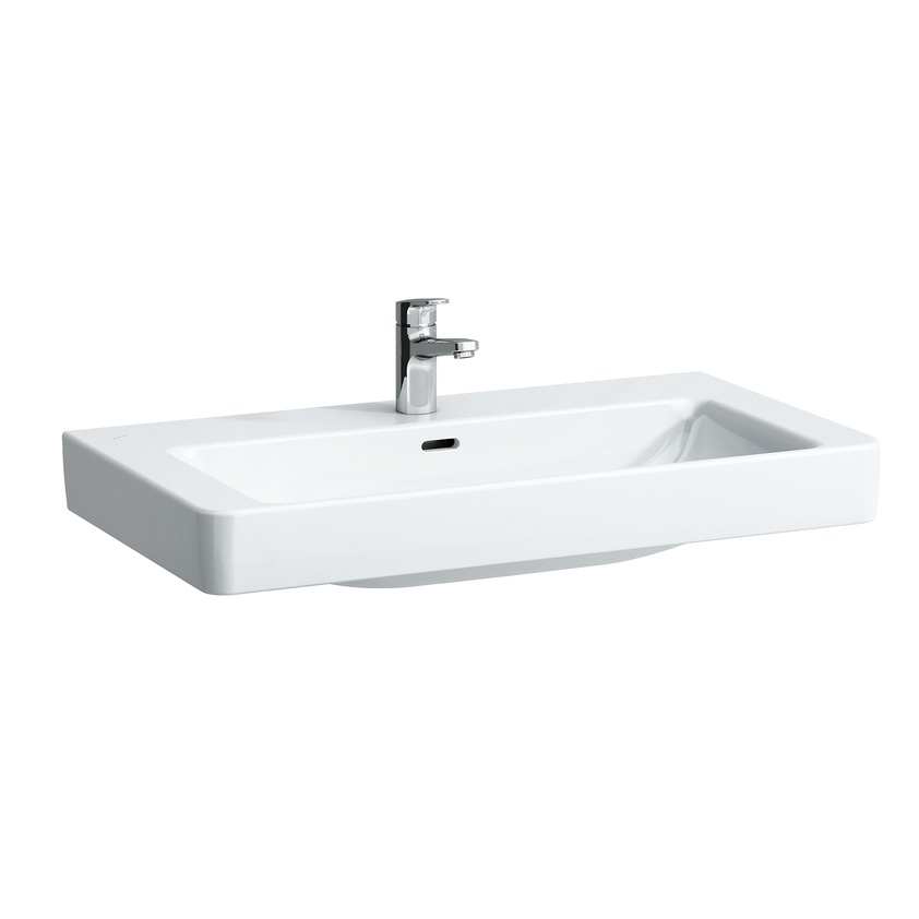 Раковина накладная  Laufen  Pro S  816965  85 см, с 3 отверстиями под смеситель