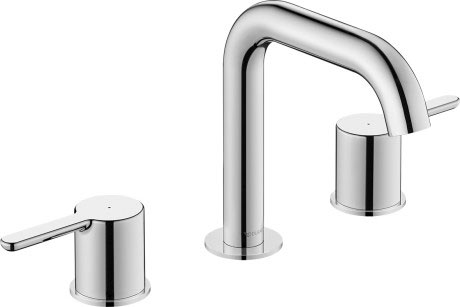 Однорычажный смеситель для раковины Duravit С.1 C11060003010 S 158 мм , Хром