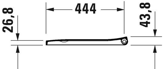 Сиденье c крышкой для унитаза Duravit Viu 0021110000 белое