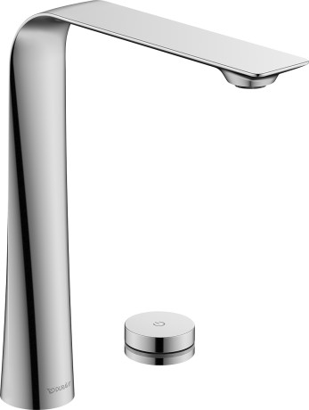Электронный смеситель для раковины Duravit D.1 D11110007010 , хром