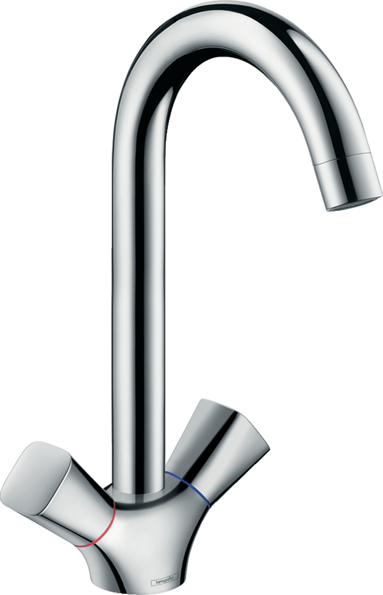 Смеситель Hansgrohe Logis 71280000 для кухонной мойки