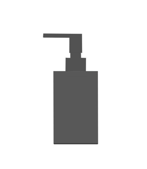 Дозатор для жидкого мыла из композита BERTOCCI FLY 149 1529 0800 Чёрный/Чёрный матовый