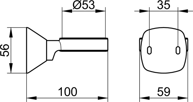 Держатель для стакана KEUCO CITY.2 02750 010000 хром