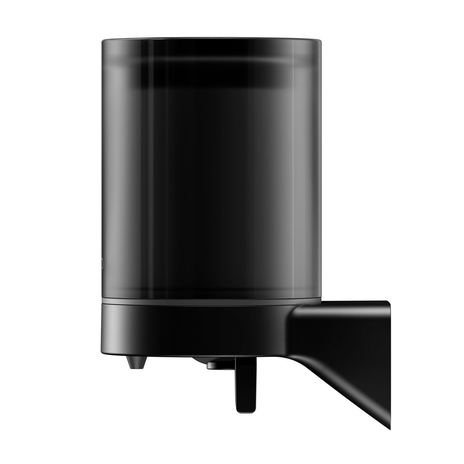 Дозатор жидкого мыла с хрустальной колбой KEUCO AVENO 14652 379000 с клеевым комплектом, цвет Чёрный матовый