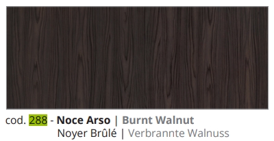 Шкаф высокий подвесной BMT BLEUS 4.0 971 302 HTC 01 288   700х1701х250 мм  с 2 дверцами, с 5 полками, цвет Burnt Walnut