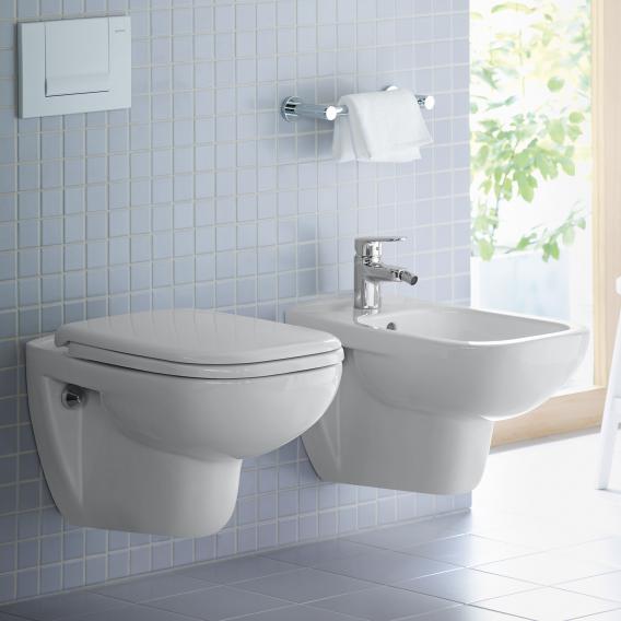 Сиденье для унитаза с крышкой удлиненное Duravit D-Сode 0060310000 без автоматического опускания, белое