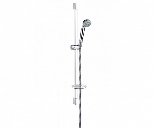 Душевой гарнитур со штангой 65 см Crometta Vario/Unica C 27744000 Хром (изделие снято с производства)