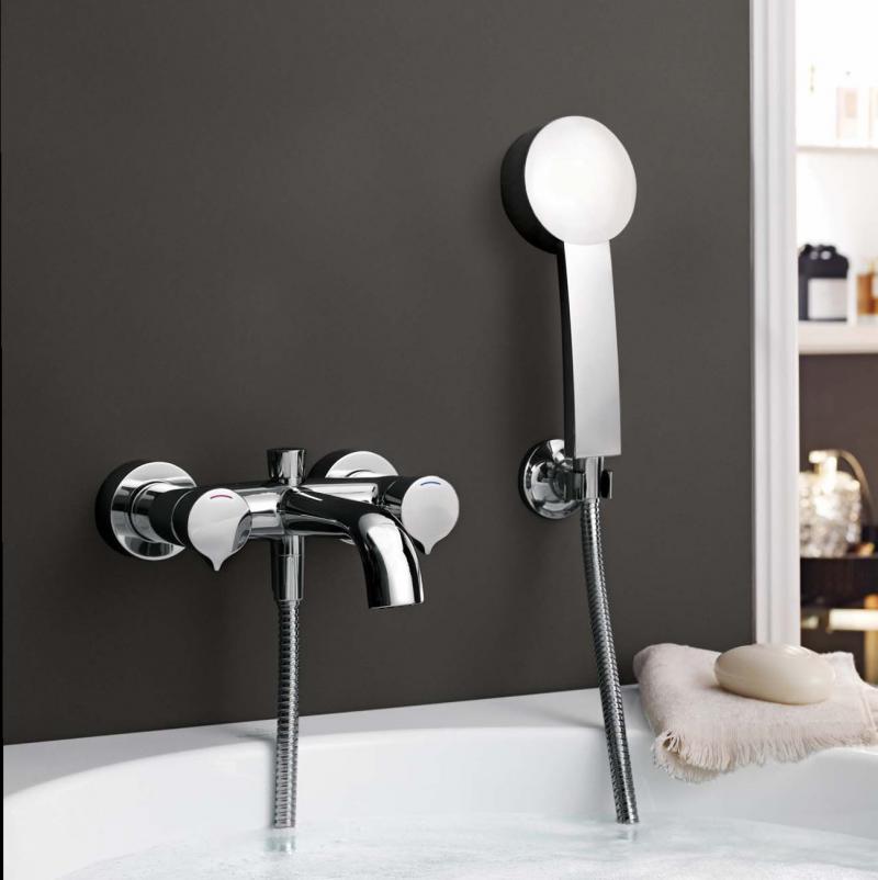 РАСПРОДАЖА Cмеситель для ванны Dornbracht LA FLEUR 25 100 955 47 Шампань