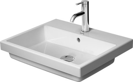 Раковина встраиваемая сверху Duravit Vero Air 0383550000 55х45см