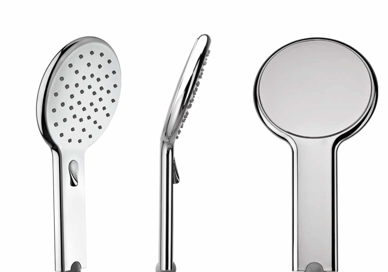 Лейка для душа Bossini Agua Life 1 режим B00176 Хром