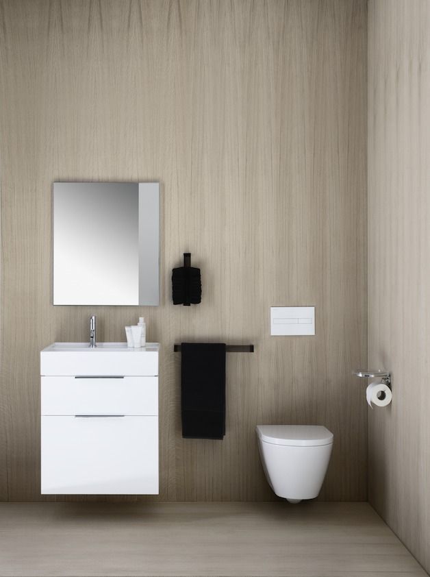 Раковина столешница Laufen  Kartell by Laufen 8.1033.4.000.814.1  60 см, полочка справа, 2 отверстия под смеситель