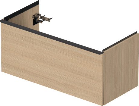 Тумба подвесная под раковину DURAVIT D-Neo DE425603030 984 мм х 452 мм, с одним выдвижным ящиком, натуральный дуб