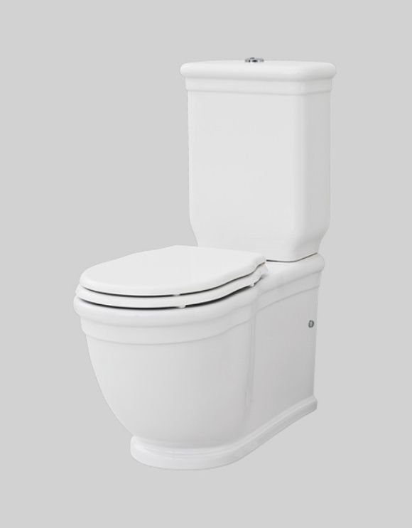 Бачок для напольного унитаза ARTCERAM HERMITAGE HEC009 03 00 380 мм х 515 мм, двойной смыв, чёрный глянцевый (Снято с производства)