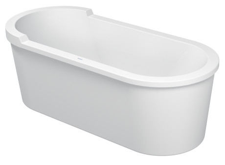 Акриловая ванна Duravit Starck 700010000000000 1800 х 800 c двумя наклонами для спины, с акриловой панелью и ножками, отдельно стоящая, белая