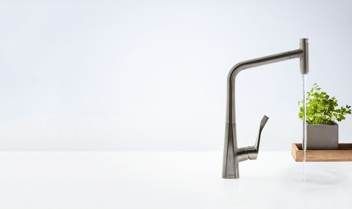 Смеситель для кухни Hansgrohe Metris Select M71 73803800 Хром
