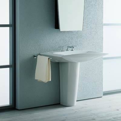 РАСПРОДАЖА Пьедестал для раковины  Laufen  Mylife  8.1994.0.400.000.1  с покрытием LCC, белый