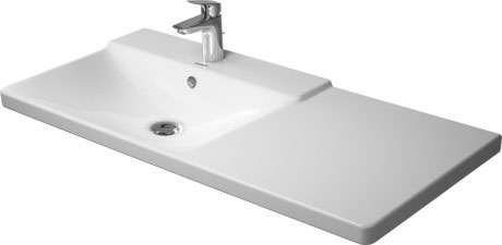 Раковина подвесная Duravit P3 comforts 2333100000 105х50смРаковина подвесная Duravit P3 comforts 2333100000 105х50см (изделие снято с производства)