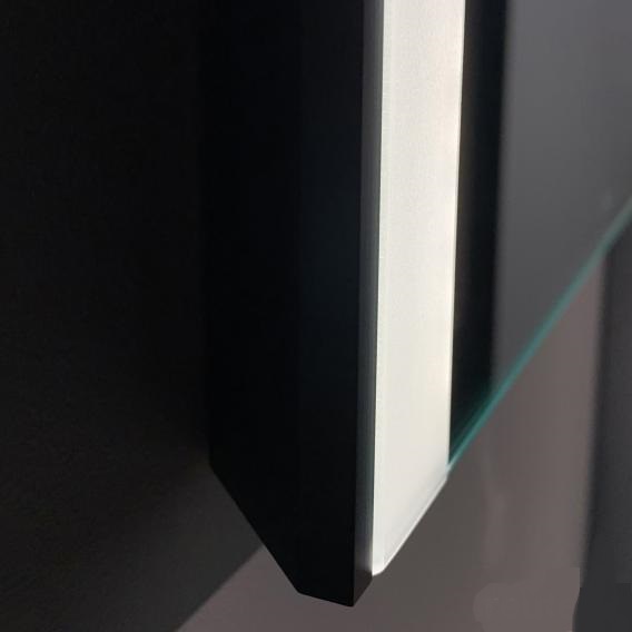 Зеркало с подсветкой DURAVIT XViu XV70310B2B2 620 мм х 800 мм, версия Sensor, чёрный матовый