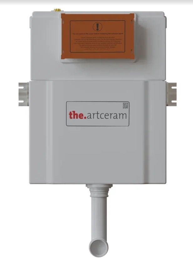 Бачок скрытого монтажа ARTCERAM 700.100  550х435х80 мм, Белый