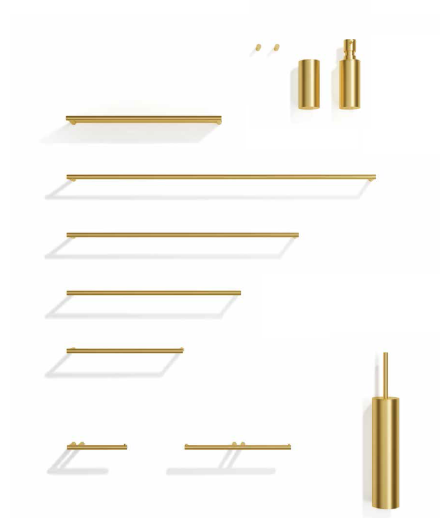 Подвесной туалетный ёршик DECOR WALTER Mikado MK WBG 0521376 цвет Stainless Steel Matt