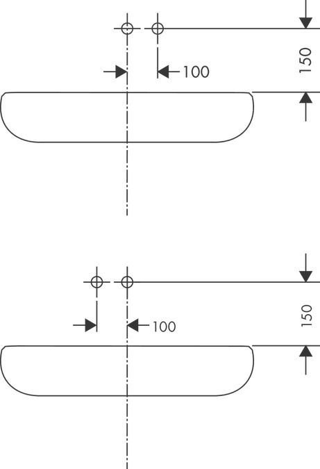 Смеситель для раковины однорычажный Hansgrohe Talis E 71734670 чёрный матовый