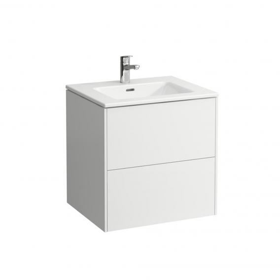 Тумба с раковиной  Laufen   Base for Pro S  8.6496.0.260.104.1   60 см, подвесная, 2 ящика, цвет белый матовый