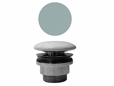 Донный клапан для раковины GSI SPARES PVC15 цвет ghiaccio matte