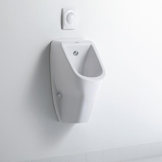 Писсуар подвесной Duravit D-Code 0829300000 без "мушки", с креплением, c подачей воды сзади, белый