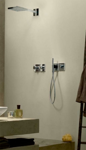 Шланговое подсоединение с ручным душем AXOR Starck Organic 12626000 Хром