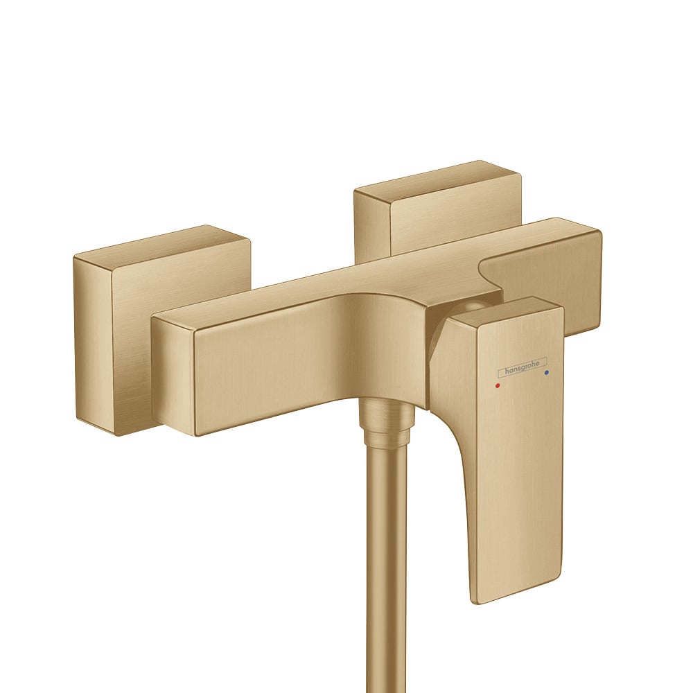 Однорычажный смеситель для душа HANSGROHE METROPOL 32560140 цвет Шлифованная бронза