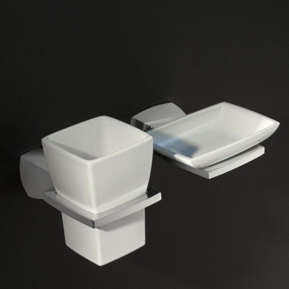 Мыльница керамическая BERTOCCI GRACE 142 7796 0000 Чёрный