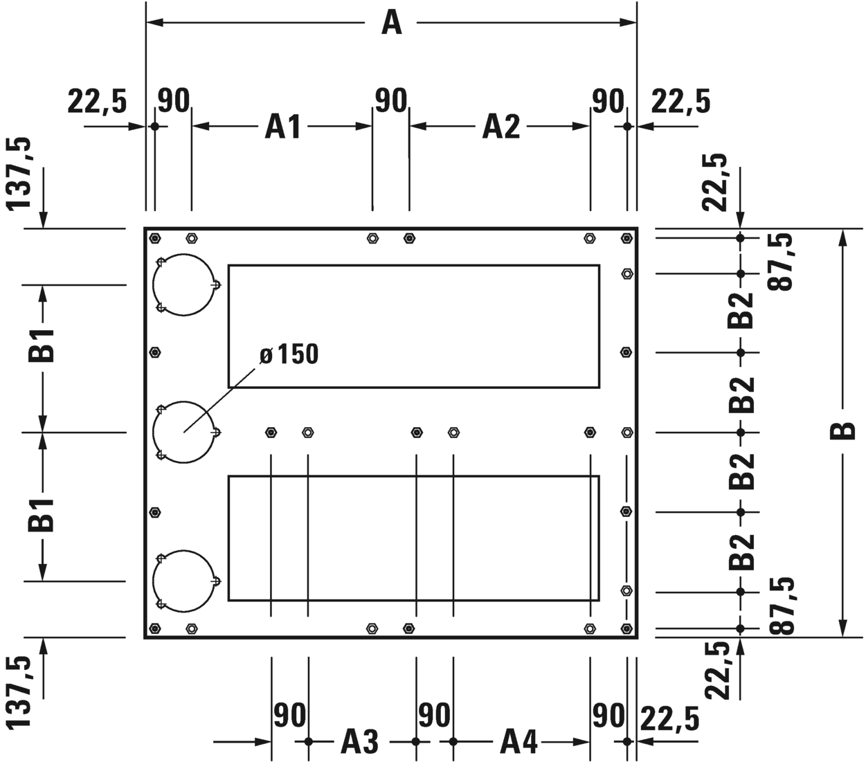 Ножки для душевого поддона Duravit Stonetto 790178000000000 серый (изделие снято с производства)